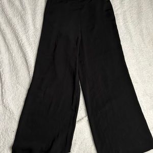 Black Chiffon Dress Pants‎